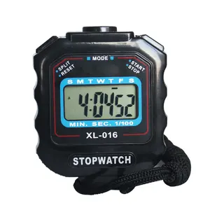 Draagbare Pocket Digitale Sport Timer Elektronische Stopwatch