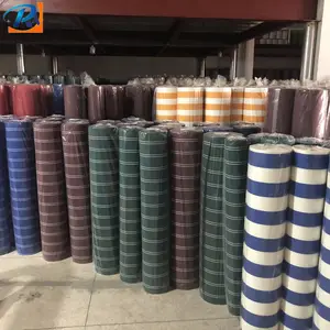 Oil proof, waterproof, anti-uv outdoor 100% solution dyed awning fabric