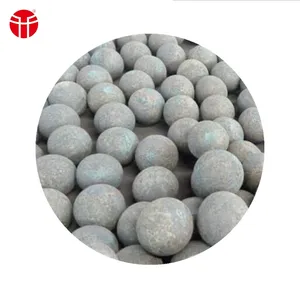 Bola de acero de molienda para minería de cobre, Bola de molino de acero de carbono forjado, 60mm