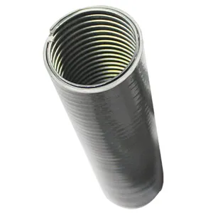 Tuyau plat étanche de revêtement PVC 12 m, tube Flexible en acier inoxydable - Product Image 1
