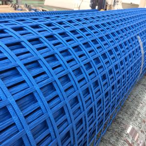 Cường độ cao <span class=keywords><strong>polyester</strong></span> chống cháy an toàn hàng rào bảo vệ tuyệt vời lưới geogrids - Product Image 3