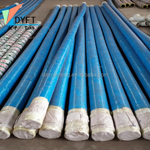 cement rubber hose JUNJIN DN125*3m concrete pump Fabric hose used in concrete pumps