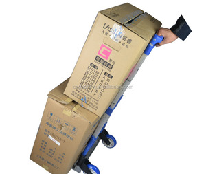 Alüminyum transpalet hafif katlanır bakkal teleskopik kolu kamp alışveriş pazarı taşıma taşınabilir <span class=keywords><strong>Market</strong></span> arabası - Product Image 5