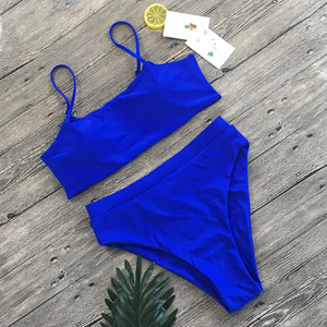 Cikini उच्च कमर समुद्र तट बिकनी दो टुकड़ा बिकनी Swimwear के विनिर्माण कंपनी - Product Image 5