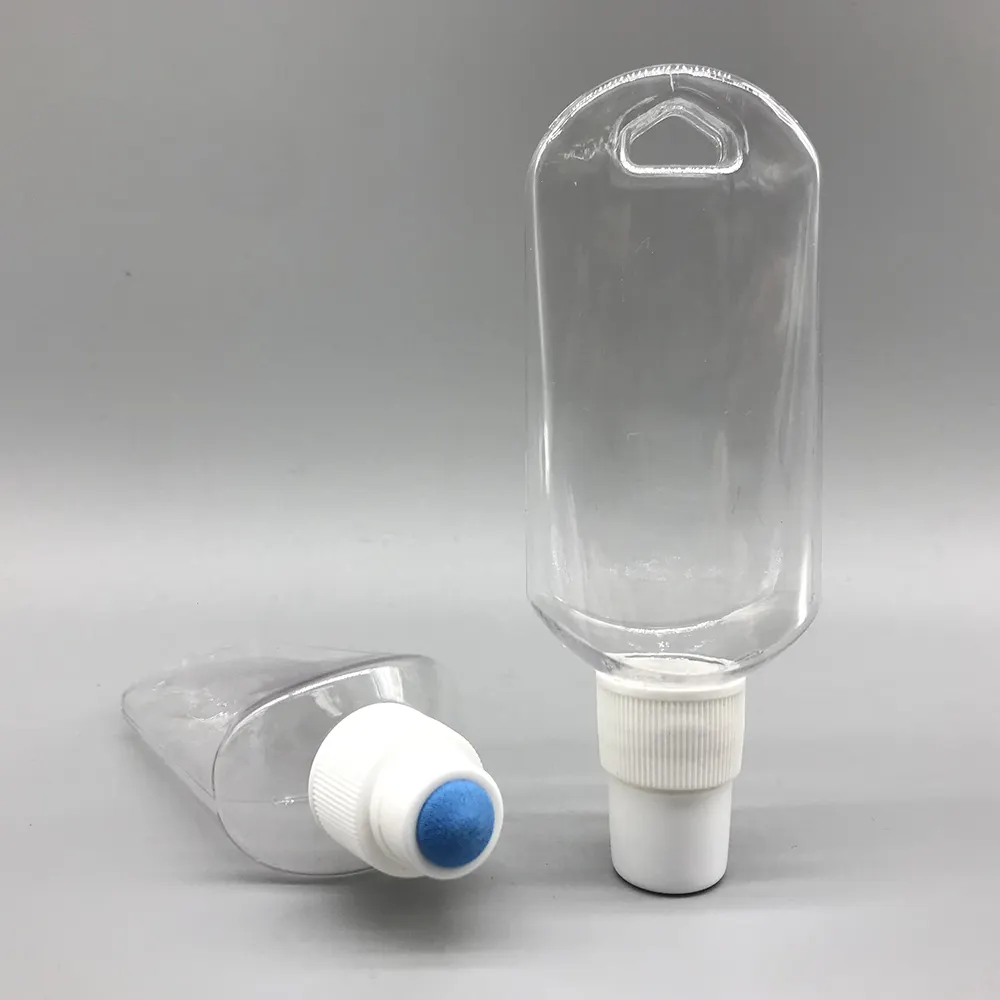 New Product Practical Plastic 50ml sponge child painting applicator bottle with metal spring.