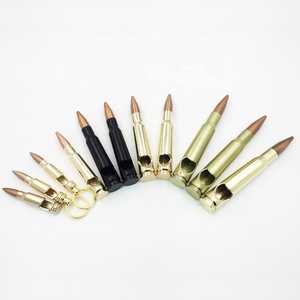 Tùy Chỉnh Logo Hợp Kim Kẽm Khác Nhau 50 Calibre Bullet Shape Mở Chai