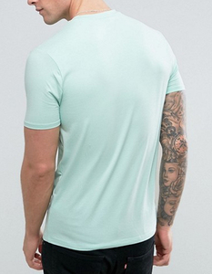 Importatori di magliette cinesi senza <span class=keywords><strong>nome</strong></span> maglietta di base in verde chiaro - Product Image 2