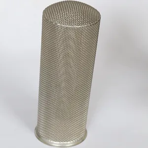 Paslanmaz çelik delikli tel örgü filtre sepeti