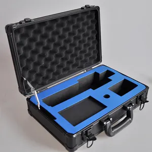 Small Custom Size Internal Foam Tool Storage Portable Aluminum Aviation Equipment Case Splint Tool Storage Case With Handle