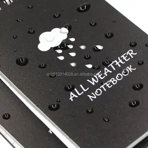 Factory Custom A5 A6 Mini Pocket Size Aqua Notes Spiral Waterproof Notepad Stone Paper Notebook For Shower For Outside Work