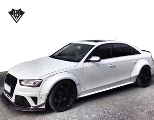 Kit de voiture <span class=keywords><strong>RS4</strong></span> en fibre de carbone, diffuseur de lèvre avant et arrière pour <span class=keywords><strong>Audi</strong></span> <span class=keywords><strong>RS4</strong></span> - Product Image 1