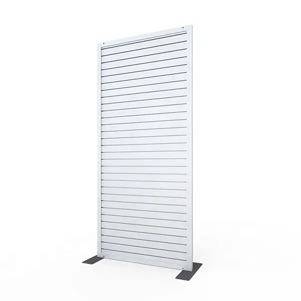 Wholesales Retail Shop PVC Board Slatwall Panel Stand Supermarket Display Rack