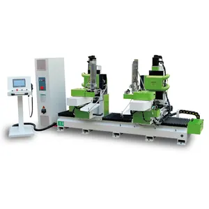 Double Ended CNC Tenon Machine JR-2218 CNC Mortiser for Producing Solid Wood Dining Tables and Chairs