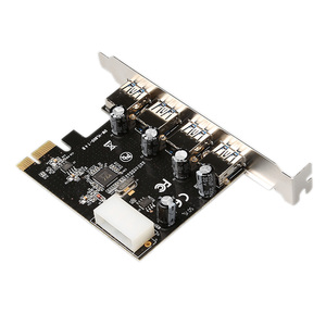 Thẻ Mở Rộng Diewu VL805 <span class=keywords><strong>PCI</strong></span> Express X1 Đến 4 Cổng <span class=keywords><strong>USB3.0</strong></span> 4 Pin - Product Image 3