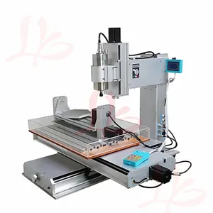 טור סוג 3040 מתכת cnc כרסום מכונת 2.2KW ציר 5 ציר cnc נתב מכונה גילוף עץ אבן מתכת ברונזה