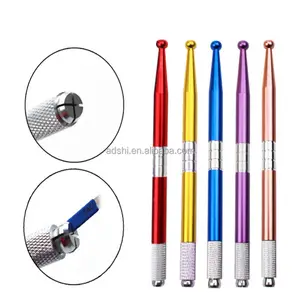 Manual microblading pen, permanent makeup eyebrow use embroidery tattoo pen , handpiece