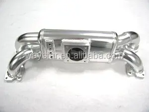 Manifold Asupan Aluminium Dipoles Cermin, untuk Asupan Udara Subaru Wrx