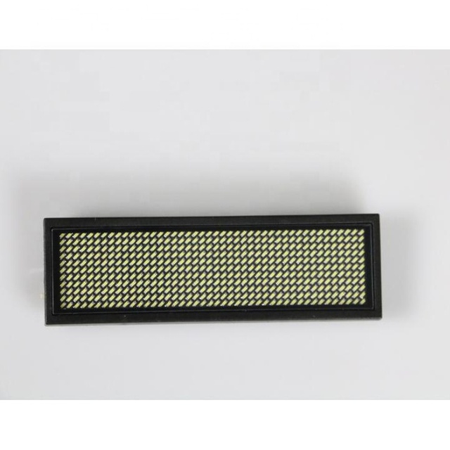 Good Quality Electronic Wearable Pin Led Name Badge Scrolling All Language Messages