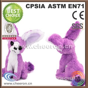 Encantador y dulce zorro del bebé animales de peluche juguetes - Product Image 1