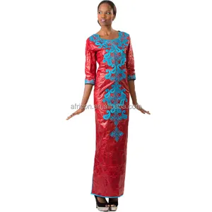 LQ135 Queency Silk Satin Long Kaftan Summer Gown African Style Ladies Prom Dresses High Quality