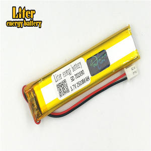 Plug 2,5-2 P <strong>3</strong>,7 V 702890 2800 mAh factory high quality lithium polymer Li-ion battery LiPo battery - Product Image 3