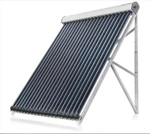 Alemanha tecnologia varanda parede vidro de metal montado com coletor solar