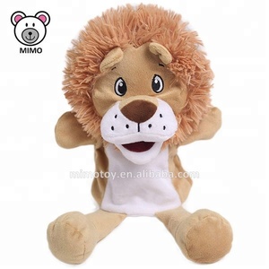 Pupazzo a Forma di Leone in Peluche, Marionetta da Teatro <span class=keywords><strong>per</strong></span> Bambini, Nuovo Giocattolo Personalizzato alla Moda, Morbido Pupazzo a Forma di Leone in Peluche - Product Image 3