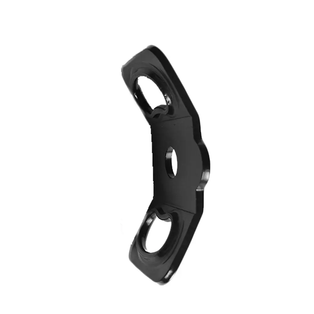 Safety belt three-hole lead safety belt lead connection piece black fixed end piece