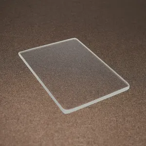 अल्ट्रा पतली फ्लैट Borosilicate ग्लास 0.2mm पतली ग्लास शीट