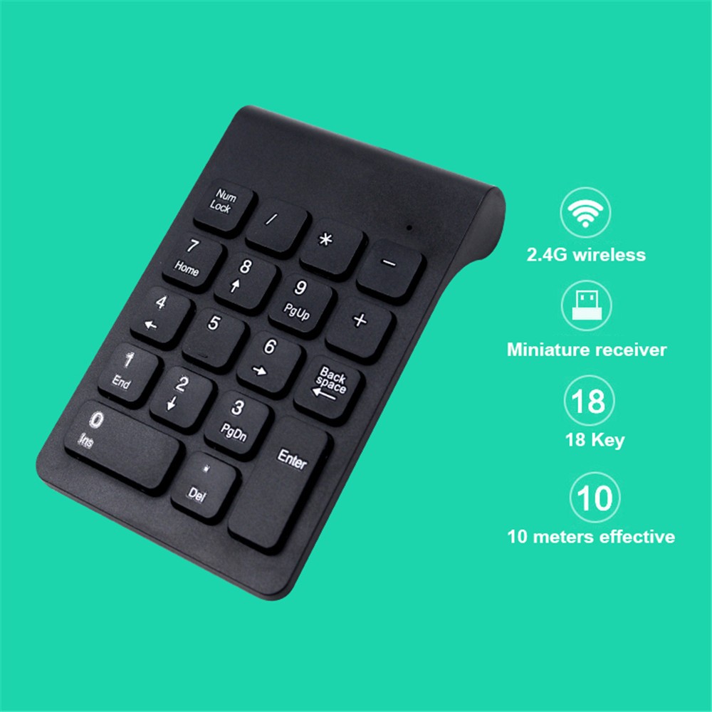 Mini numérique clavier num clavier bluetooth