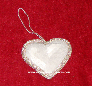 Adornos Navideños en Forma de Corazón para Árbol de Navidad - Product Image 1