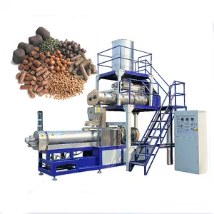 Fish Flake Food Making Machine for Sale Food & Beverage Factory Manufacturing Plant Spare Parts Various Type Pet Food Provided