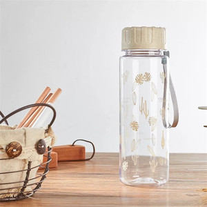 Unique Conception de Motivation <span class=keywords><strong>Vélo</strong></span> Transparent En Plastique Sport Bouteille D'eau Avec <span class=keywords><strong>Bande</strong></span> <span class=keywords><strong>Dessinée</strong></span> de Cactus - Product Image 3