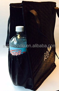 más barato personalizado fácil transporte no tejido compartimentos plegable aislado vino <span class=keywords><strong>2</strong></span> botella bolsa de frío - Product Image 3