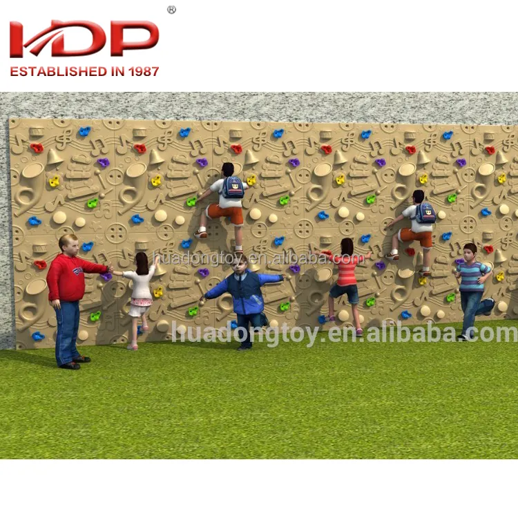 Adults kids sports plastic music rock climbing wall games for kids