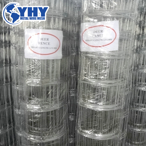 8ft ad alta resistenza galvanizzato croce blocco gioco di recinzione di filo con linea verticale pali - Product Image 3