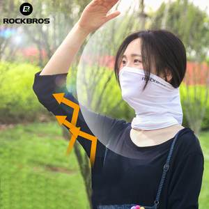 Bandana ROCKBROS OEM Estiva in Seta Ghiacciata con Protezione UV, Sciarpa Traspirante Anti-Sudore per Ciclismo, Scaldacollo e Protezione Viso - Product Image 5