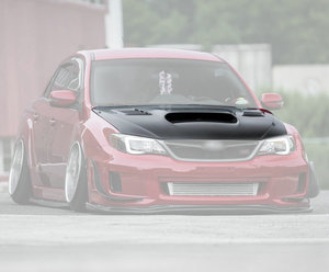 Capó de Fibra de Carbono Estilo CS para Subaru Impreza 2008 GRB STI - Product Image 2