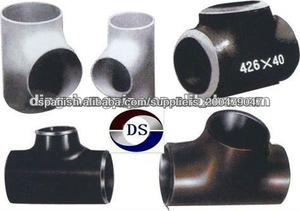 A234 WPB de acero al carbono sin costura a tope weided equal tee - Product Image 1