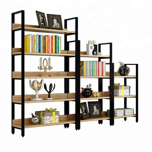 <span class=keywords><strong>Libreria</strong></span> Usata Moderna in Metallo con Divisori per Decorazione Biblioteca - Product Image 5