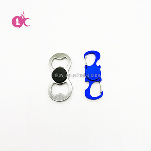 Factory price Hot Sale Custom Logo Aluminium Swivel carabiner
