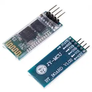 HC06 HC-06 seri nirkabel 4 Pin modul Transceiver RS232 TTL untuk modul Arduinos