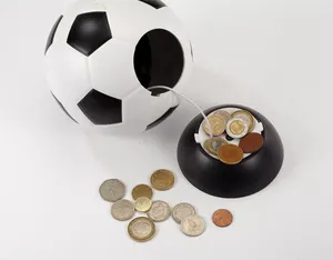 Venta al por mayor de fútbol monedas cuenta banco