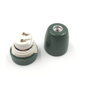 E27 Us lampada a sospensione Base porta porta lampade ad alta temperatura in ceramica e porcellana <span class=keywords><strong>lampadario</strong></span> - Product Image 3