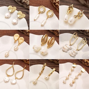 Moyamiya gioielli di moda <span class=keywords><strong>orecchini</strong></span> eleganti perla oro ciondolo orecchino multi scelte donne cinesi mercati <span class=keywords><strong>online</strong></span> - Product Image 2