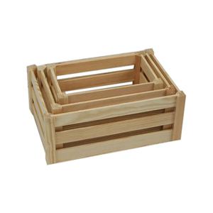 Caisses en bois décoratives de rangement en gros, petites caisses en bois de style campagnard pour fruits - Product Image 4