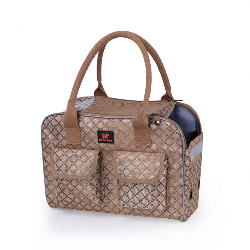 Wholesale high quality luxury fashion outdoor travel dog pet bag pet carrier for cats