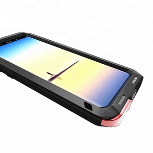 <span class=keywords><strong>Coque</strong></span> de protection antichoc métallique puissante Love Mei pour Samsung Galaxy Note 8, accessoires, étui avec protection d'écran - Product Image 2