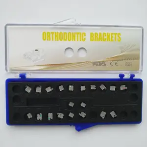 Staffe dentali ortodontiche in ceramica staffe dentali prezzo di fabbrica