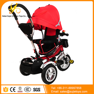 Enfants 3-roues vélo porte-bébé tricycle/enfants tricycle avec auvent/bébé tricycle siège <span class=keywords><strong>rotatif</strong></span> - Product Image 6